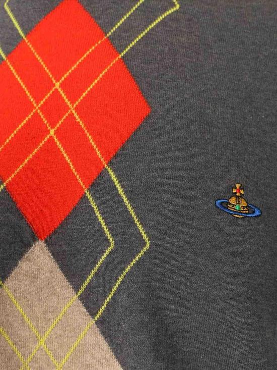 25SS 비비안웨스트우드 스웨터 2701002DY003DP410 DARK GREY DOM - VIVIENNE WESTWOOD