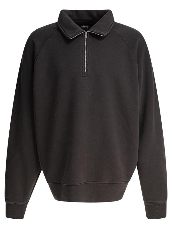 25SS 스투시 긴팔 티셔츠 1185730034WASHEDBLACK