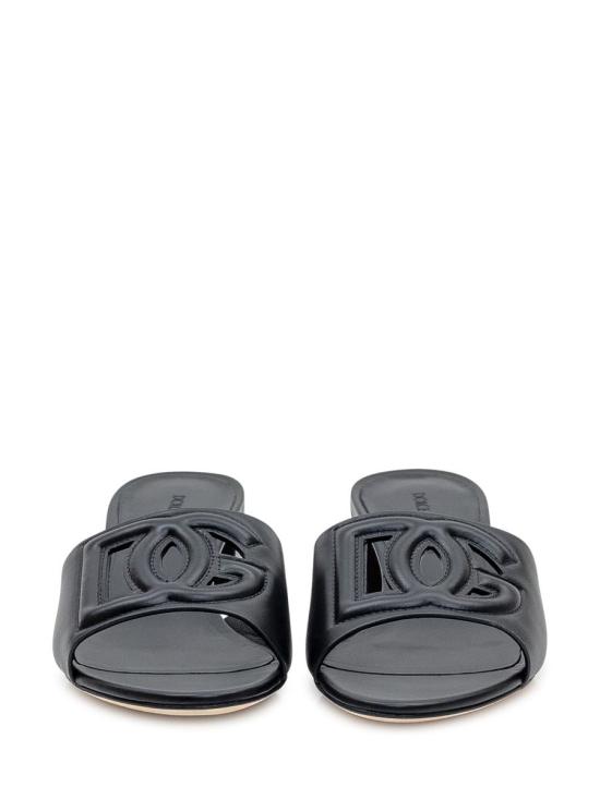 25FW 돌체앤가바나 뮬/슬리퍼 CR1755AY329 80999 Black - DOLCE & GABBANA