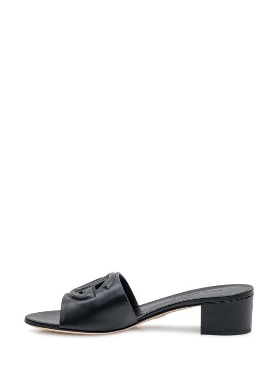 25FW 돌체앤가바나 뮬/슬리퍼 CR1755AY329 80999 Black - DOLCE & GABBANA