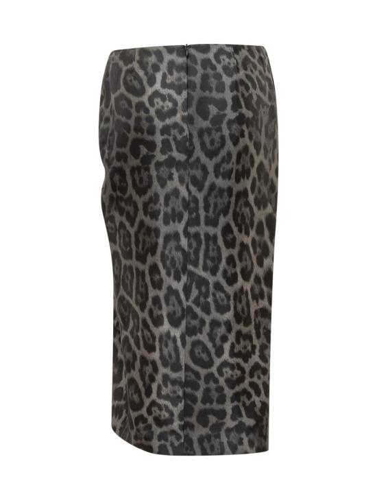 25FW 스텔라 맥카트니 미디 스커트 6301463GS225 1230 GREY - STELLA MCCARTNEY