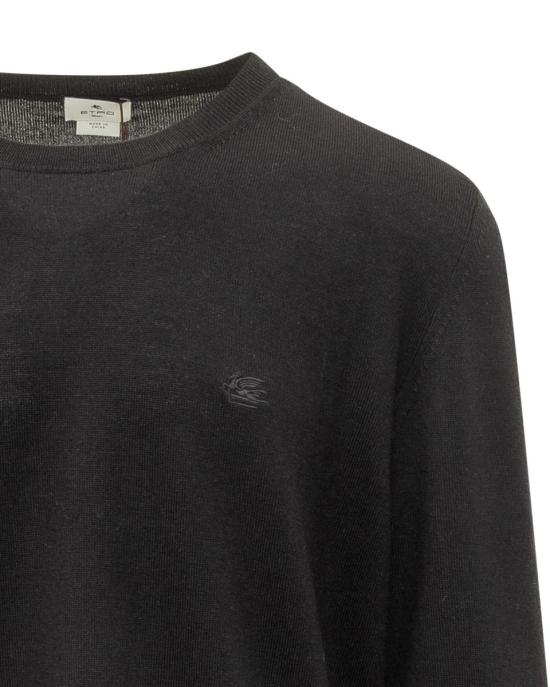 25FW 에트로 스웨터 MRKF0096AL291 N0000 Black - ETRO