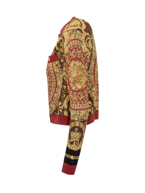 25FW 베르사체 가디건 10203821A14755 5R650 MULTICOLOR - VERSACE