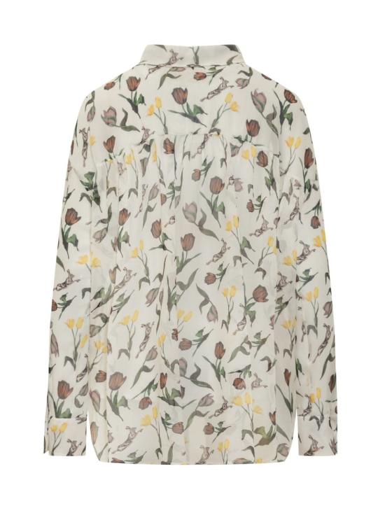 25FW 마르니 블라우스 CAMA0593V0UTSG34 THW04 WHITE - MARNI