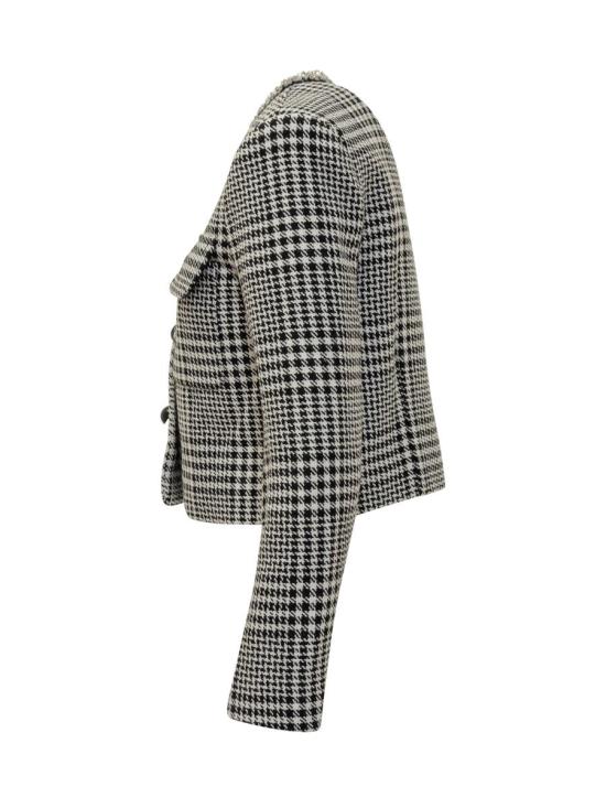 25FW 셀프 포트레이트 자켓 PF25111JBW BLACK WHITE Black - SELF PORTRAIT