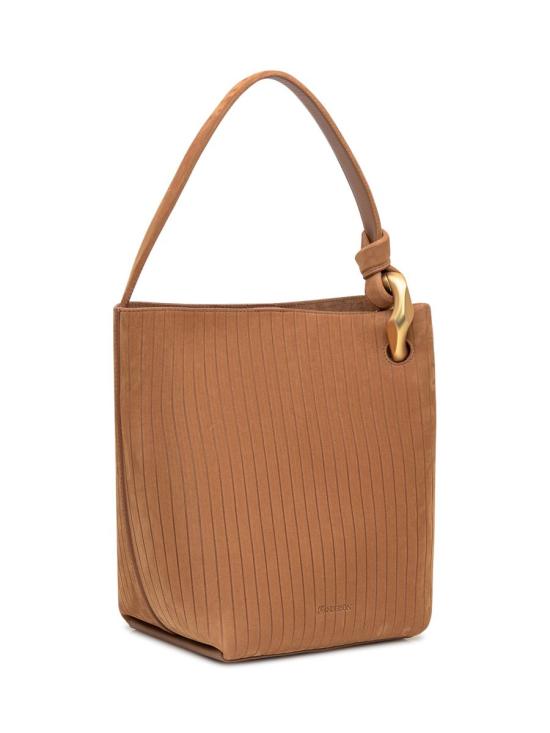 25FW JW앤더슨 토트백 HB0737LA0375 604 BROWN - JW ANDERSON