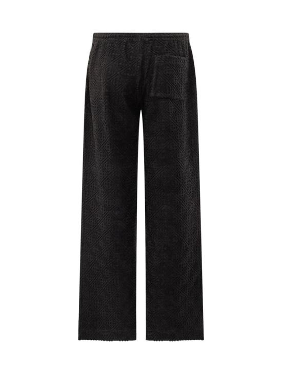 25FW 카사블랑카 트레이닝/조거 팬츠 WPF25JTR273 01 Black - CASABLANCA