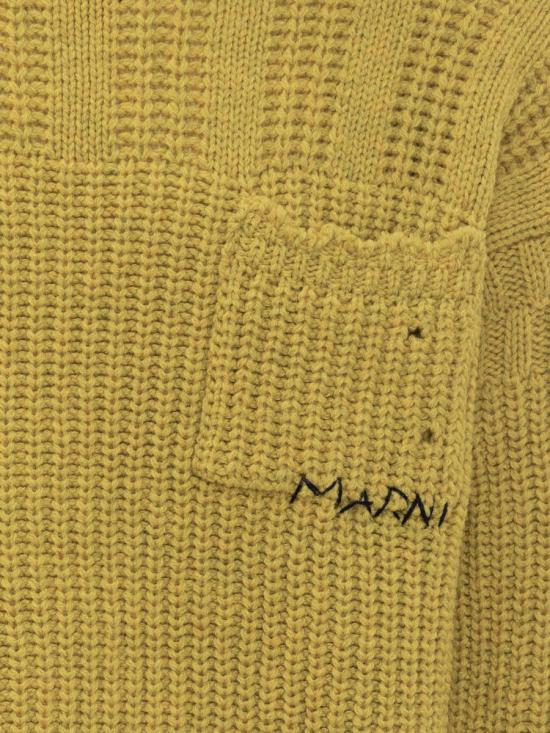 25FW 마르니 터틀넥 DVMG0054A0UFW310 00Y48 YELLOW - MARNI