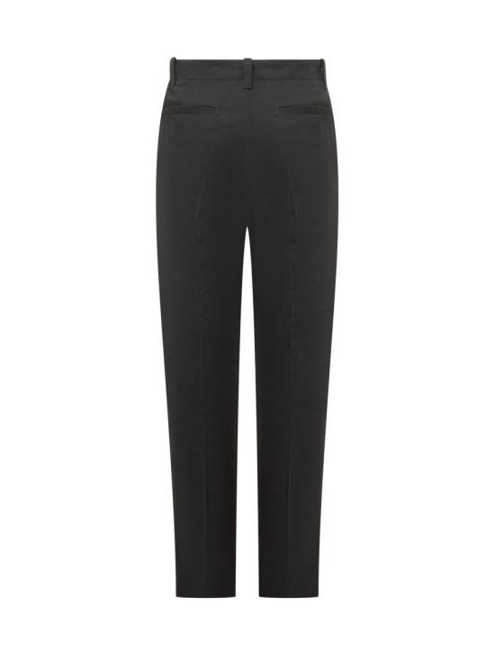 25FW 베르사체 스트레이트 팬츠 10183221A01718 1B000 Black - VERSACE