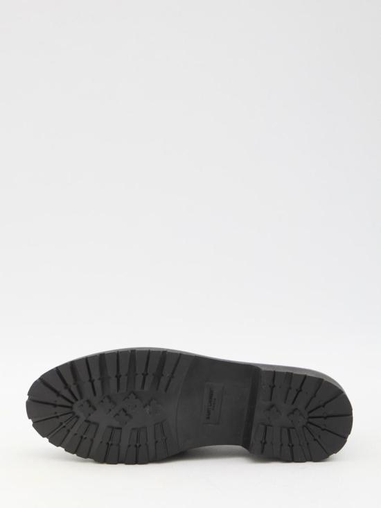 25FW 생로랑 뮬/슬리퍼 5444785 716556 AO9VV 1000 Black - SAINT LAURENT