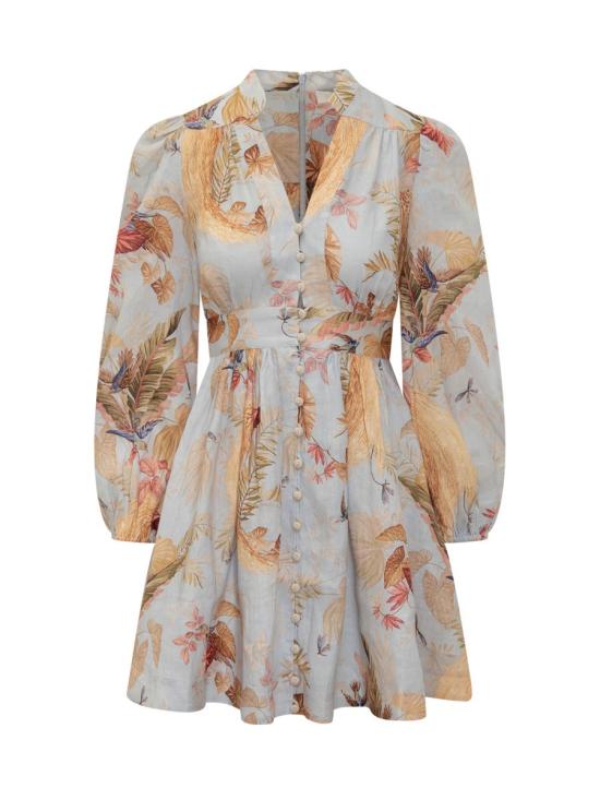 25FW 짐머만 숏 원피스 5147DSS253 LBPFL BLUE