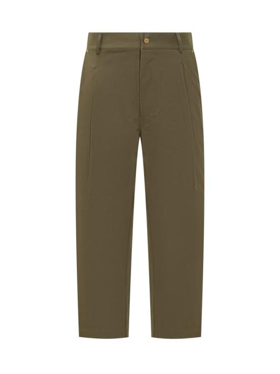 25FW 드롤드무슈 스트레이트 팬츠 HBP155CO214 TA GREEN