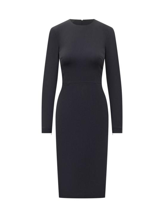 25FW 빅토리아 베컴 미디 원피스 1325WDR005233B 550 BLUE