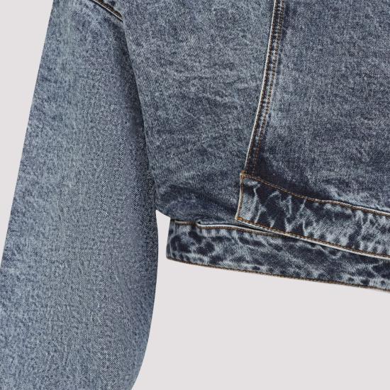 25SS 알라이아 데님 자켓 AA9V1093T535A 524 BLUE - ALAIA