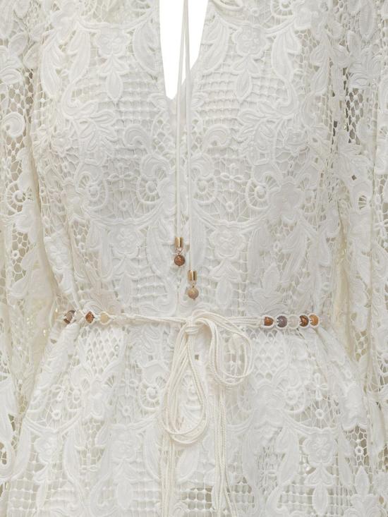 25FW 짐머만 미디 원피스 4561DSS254 IVO WHITE - ZIMMERMANN