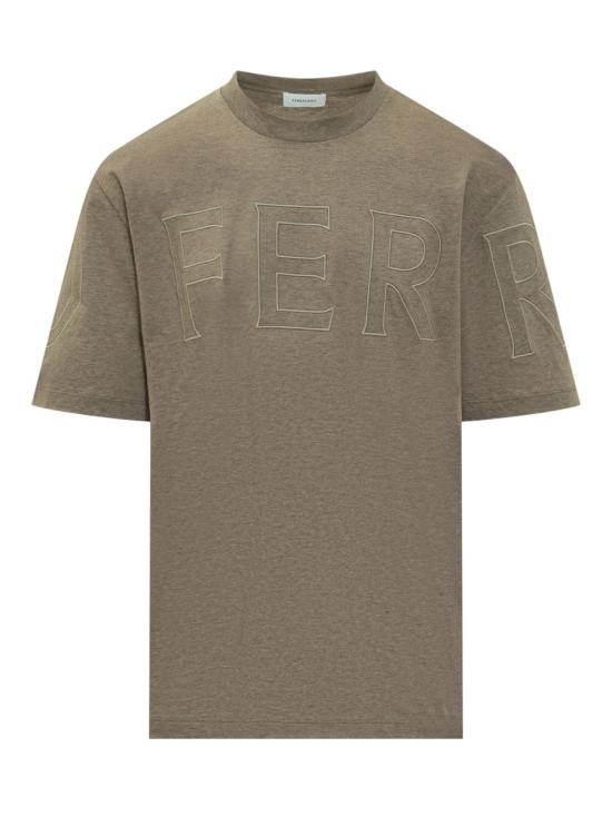 25FW 살바토레 페라가모 반팔 티셔츠 1447690783908 498 GREEN