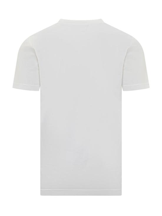 25FW 돌체앤가바나 프린트 코튼 티셔츠  G8RN8TG7O9Y W0800 WHITE - DOLCE & GABBANA