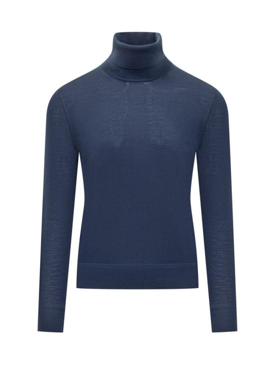 25FW 톰포드 터틀넥 KRL004YMW103 HB745 BLUE