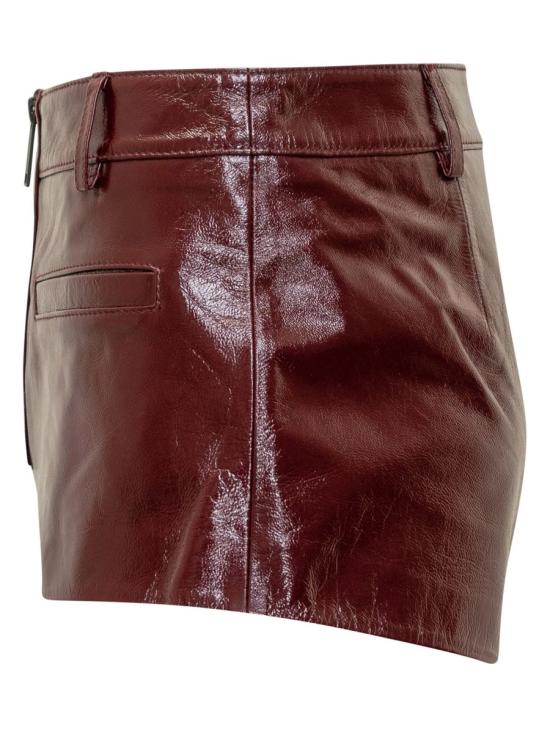 25FW 셀프 포트레이트 숏팬츠 PF25091PBU BURGUNDY RED - SELF PORTRAIT