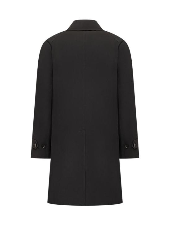 25FW 버버리 미드 렝스 캠던 헤리티지 카 코트  8079394 A1189 Black - BURBERRY