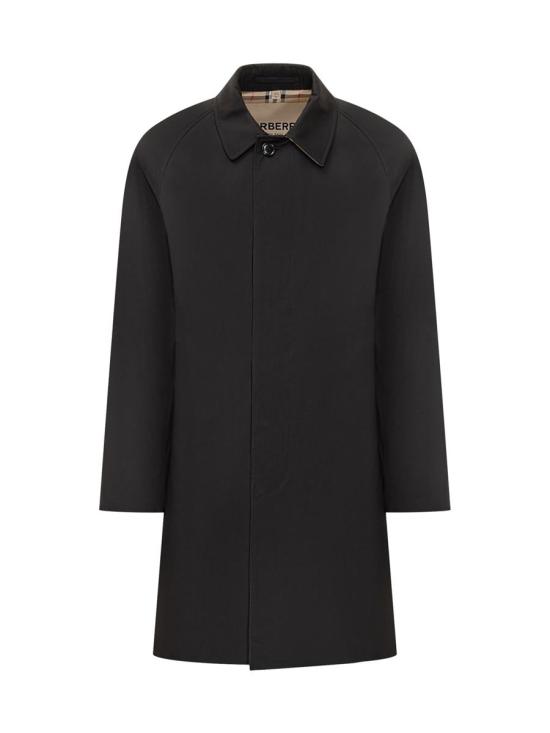 25FW 버버리 미드 렝스 캠던 헤리티지 카 코트  8079394 A1189 Black