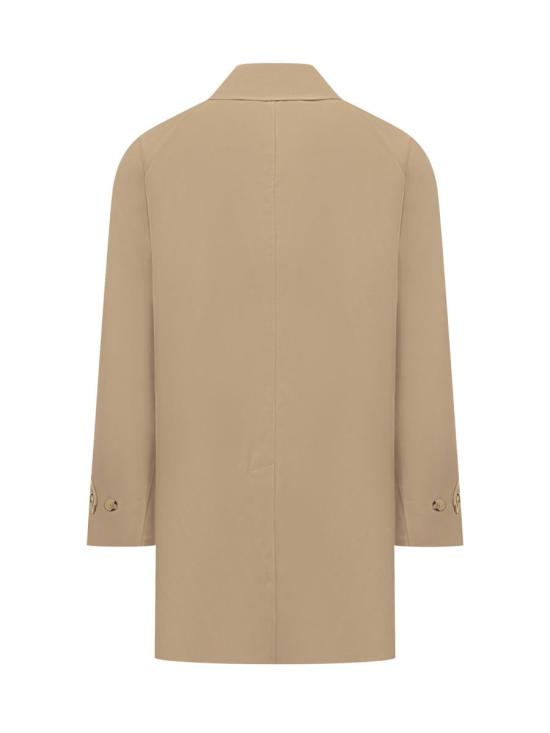 25FW 버버리 쇼트 캠던 헤리티지 카 코트 8079393 A1366 Beige - BURBERRY