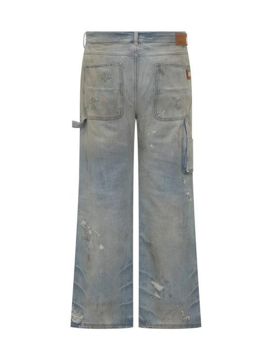 25FW 아미리 데님 팬츠 AMDNGH1083 ANTIQUE INDIGO BLUE - AMIRI