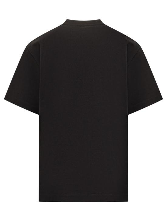 25FW 살바토레 페라가모 반팔 티셔츠 1448590786885 001 Black - SALVATORE FERRAGAMO