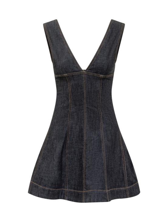 25FW 셀프 포트레이트 숏 원피스 PF25801SBL BLUE