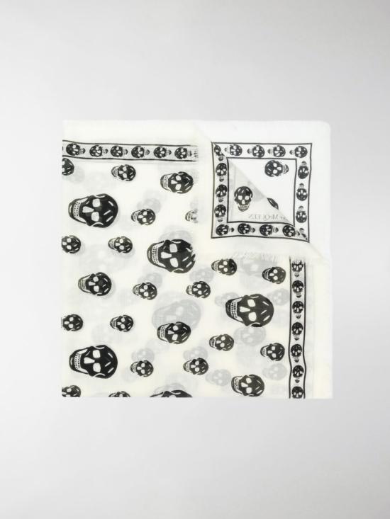  알렉산더 맥퀸 머플러/스카프 557717 3943Q9260 White - ALEXANDER MCQUEEN