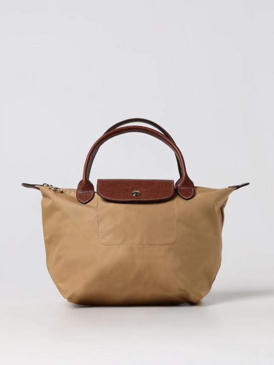 26SS 롱샴 르 플리아쥬 오리지널 핸드백 S L1621089 P86 Camel