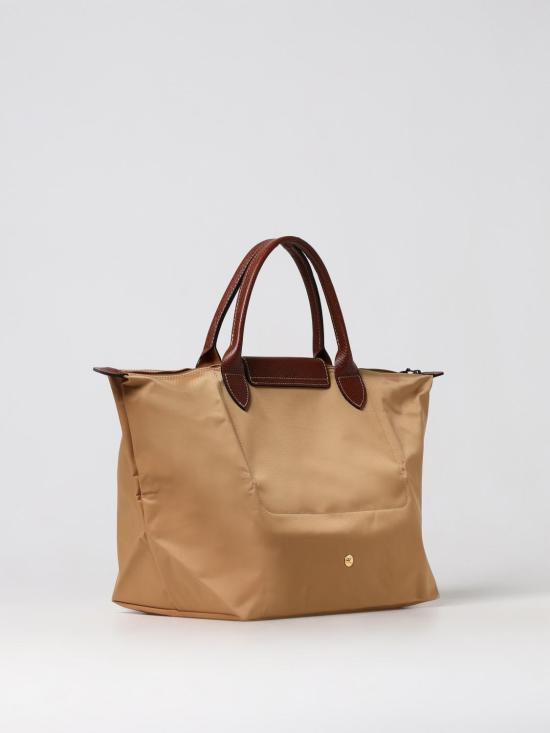 26SS 롱샴 르 플리아쥬 오리지널 M 탑핸들백 L1623089 P86 Camel - LONGCHAMP