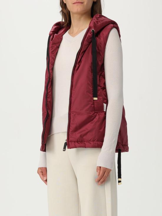 25FW 막스마라 더 큐브 GREENGO 그린고 후디드 패딩   2529296024600 056 Red - MAXMARA THE CUBE