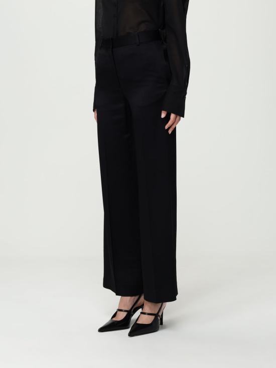 25SS 토템 스트레이트 팬츠 251WRB4483FB0344 001 Black - TOTEME