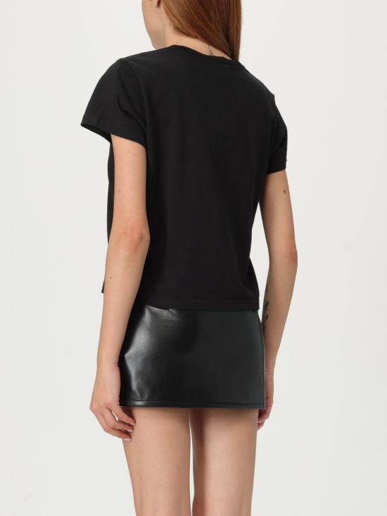 25FW 알렉산더 왕 반팔 티셔츠 1CC3251134 001 Black - ALEXANDER WANG