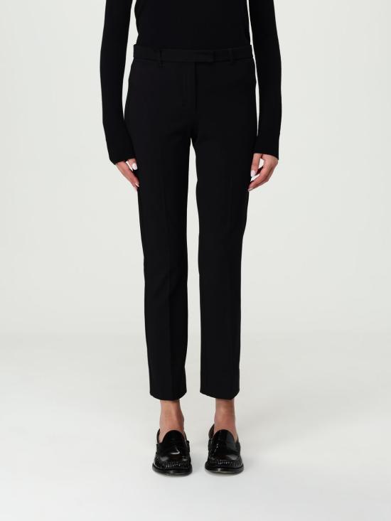 25FW 에스막스마라 스트레이트 팬츠 2529136031600 005 Black