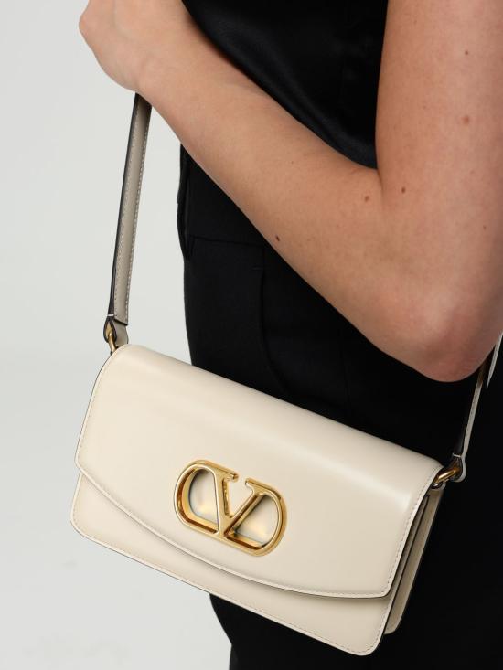 25FW 발렌티노 가라바니 크로스백 6W0B0R71GCB REN Yellow Cream - VALENTINO GARAVANI