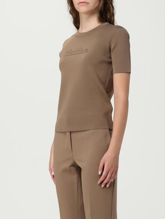 25FW 막스마라 반팔 티셔츠 2521366068600 004 Hazel - MAX MARA