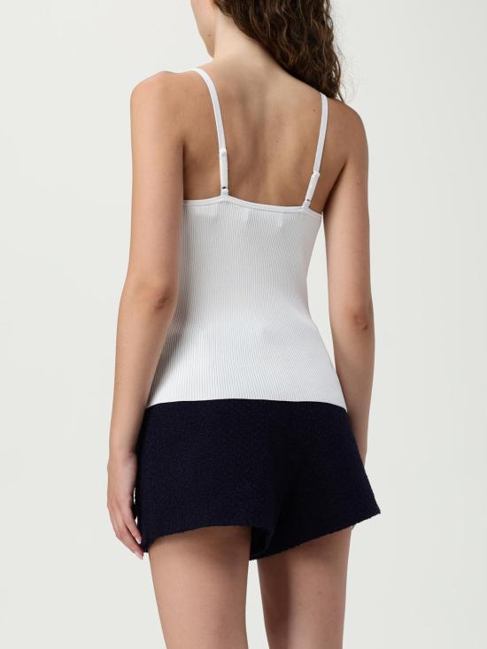 25FW 셀프 포트레이트 민소매 티셔츠 PF25042TW WHITE White - SELF PORTRAIT