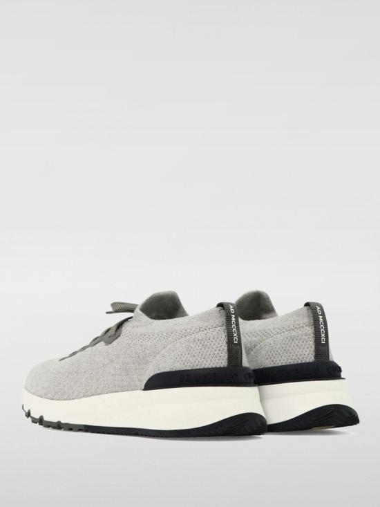 26SS 브루넬로 쿠치넬리 스니커즈 MZUPMB0252 CB308 Platinum - BRUNELLO CUCINELLI