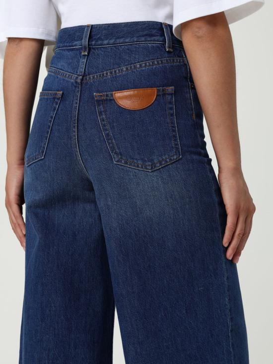 25FW 끌로에 데님 팬츠 CH24ADP12150 402 Blue - CHLOE