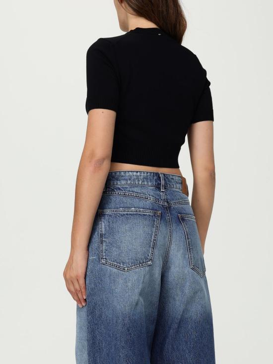 25FW 스포트막스 스웨터 2522366021600 005 Black - SPORTMAX