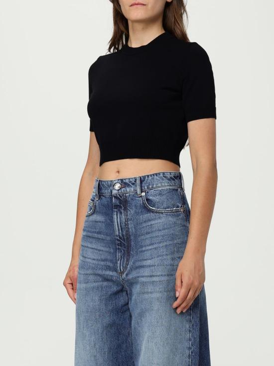 25FW 스포트막스 스웨터 2522366021600 005 Black - SPORTMAX