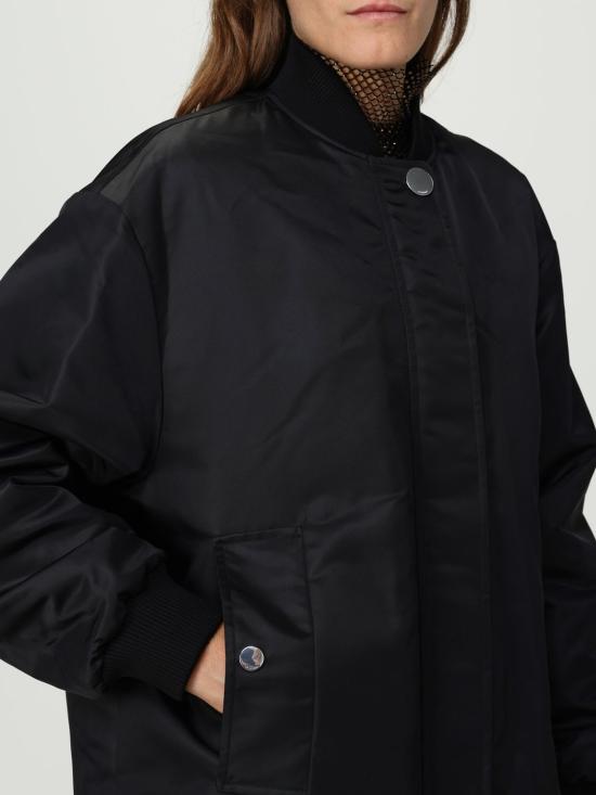 25FW 스포트막스 AGAPE아가페 오버사이즈 트윌 봄버 자켓  2522026041600 003 Black - SPORTMAX