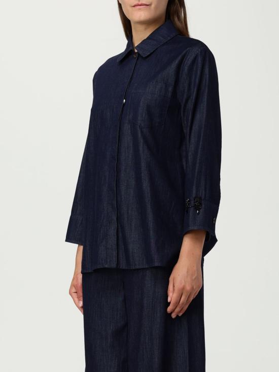 25FW 막스마라 셔츠 2529116032600 001 Blue - MAX MARA