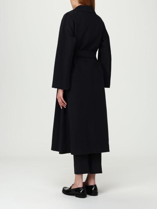 25FW 에스막스마라 에스투리아 버진울 코트  2529016081600 013 Black - 'S MAX MARA