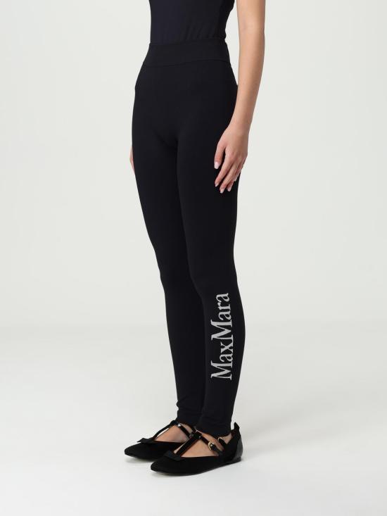 25FW 에스막스마라 스트레이트 팬츠 2529816011600 005 Black - 'S MAX MARA