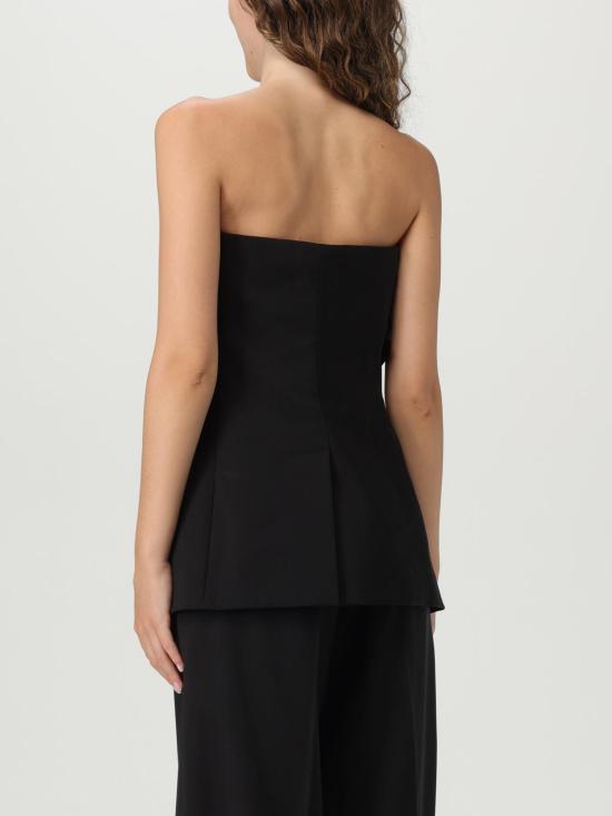 25FW 막스마라 민소매 티셔츠 2521166031600 004 Black - MAX MARA