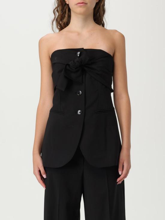 25FW 막스마라 민소매 티셔츠 2521166031600 004 Black