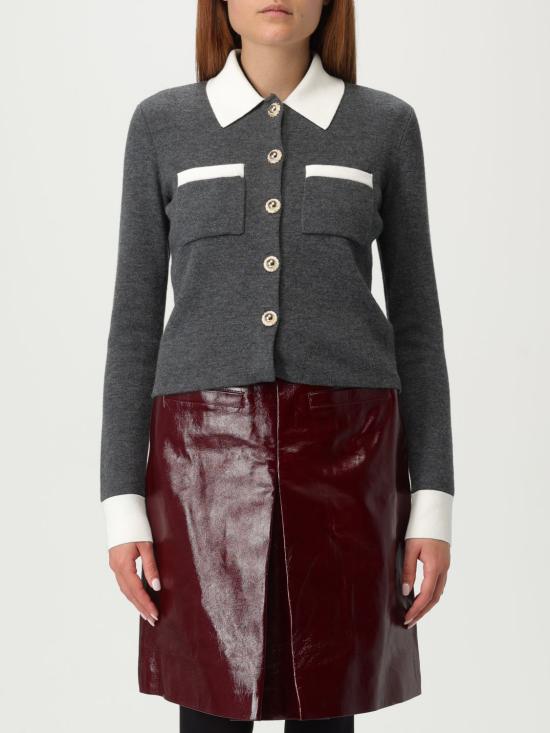 25FW 셀프 포트레이트 가디건 PF25048CGR Grey